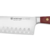 Wusthof Classic Colour Santoku With Hollow Edge Knife 17cm Tasty Sumac (WT1061731717)