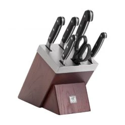 Zwilling Pro 7 Piece Knife Self Sharpening Knife Block Set (38448-007-0)