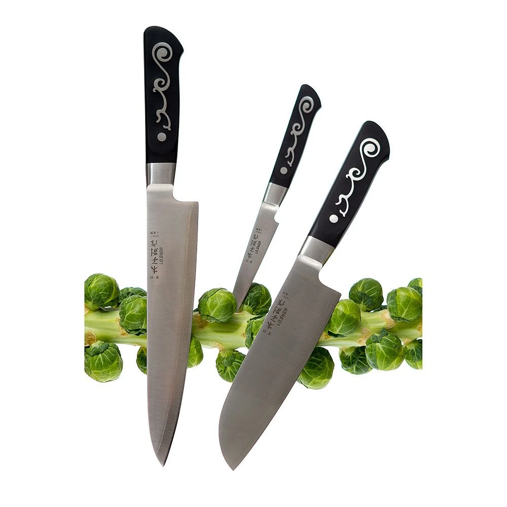 I.O.Shen 3 Piece Knife Set - Image 4