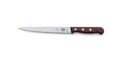 Victorinox Wood 18cm Filleting Knife With Flexible Narrow Blade (5381018)