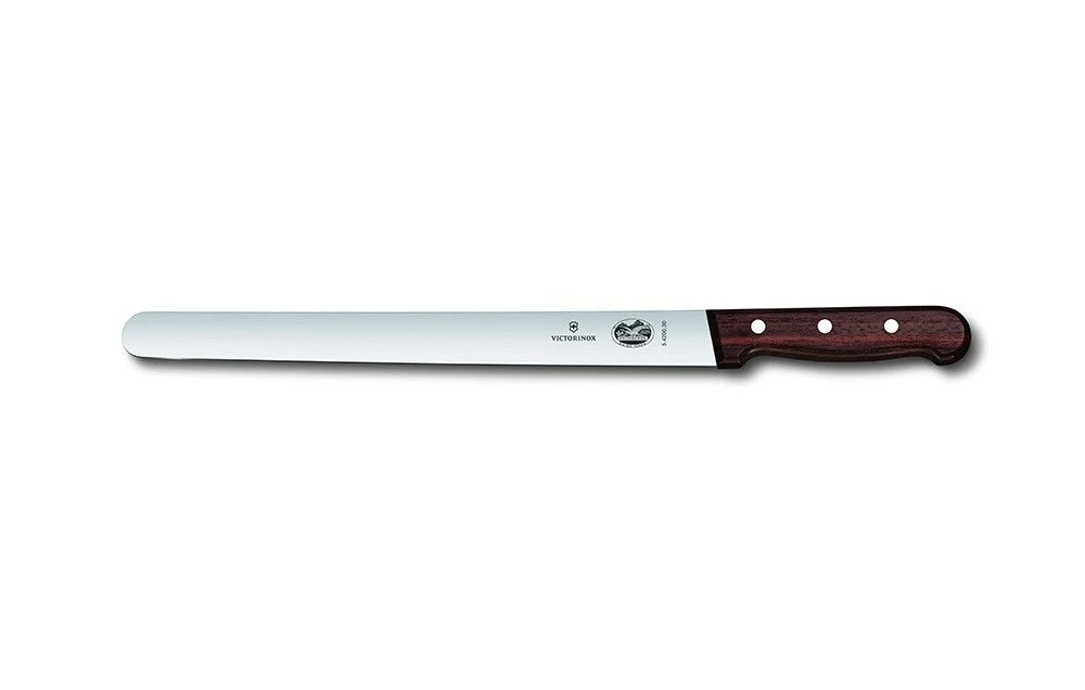 Victorinox Wood 30cm Carving/Slicing Knife With Rounded Tip (5420030)