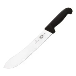 Victorinox Fibrox 25cm Butchers Steak Knife Wide Tip (5740325)