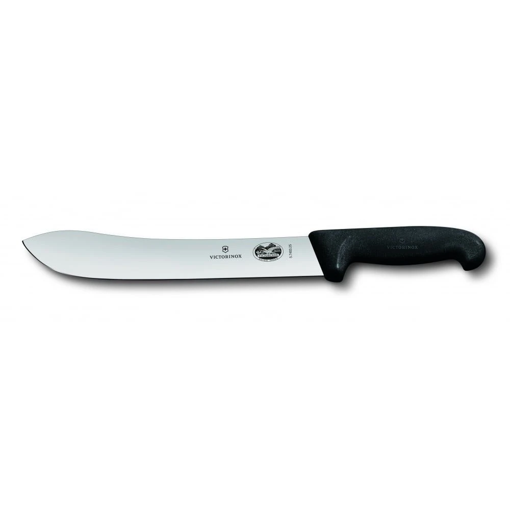 Victorinox Fibrox 36cm Butchers Steak Knife Wide Tip (5740336)