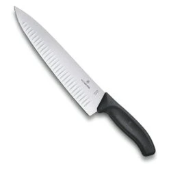 Victorinox Fibrox 25cm Chefs Knife Fluted Edge (6802325G)