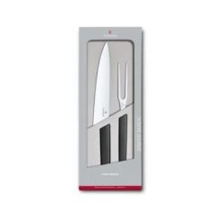 Victorinox Swiss Modern 2 Piece Carving Set Black (6909321G)