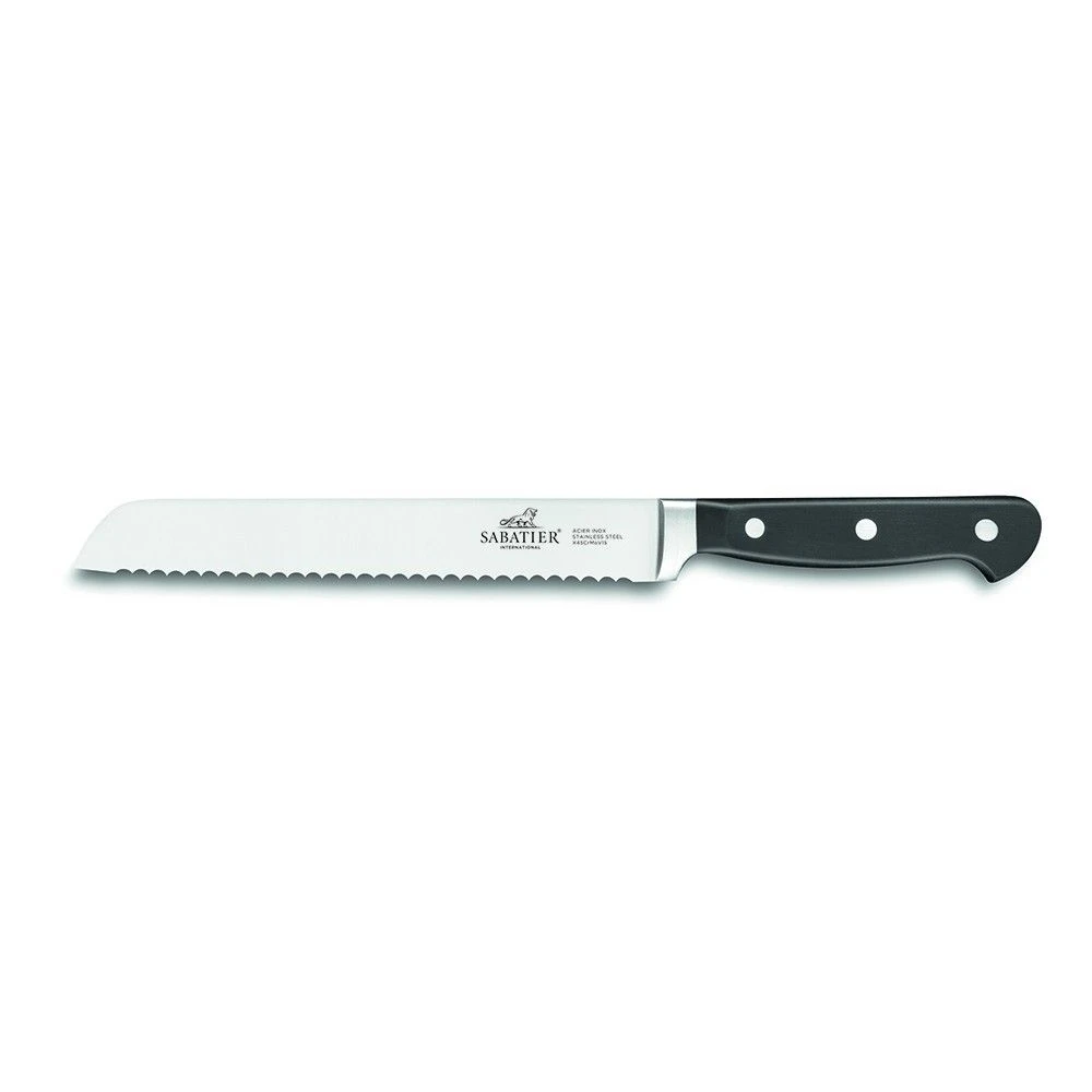 Sabatier® Pluton 3 Piece Knife Set - 9cm Paring, 20cm Cooks, 20cm Bread (774386) - Image 4