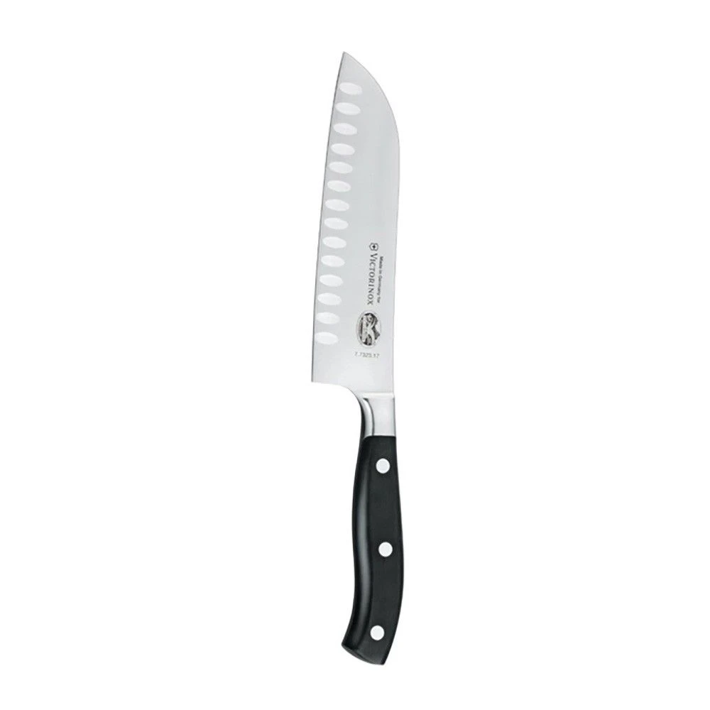 Victorinox Fully Forged 17cm Santoku Knife With Fluted Blade (7732317G) - Image 2