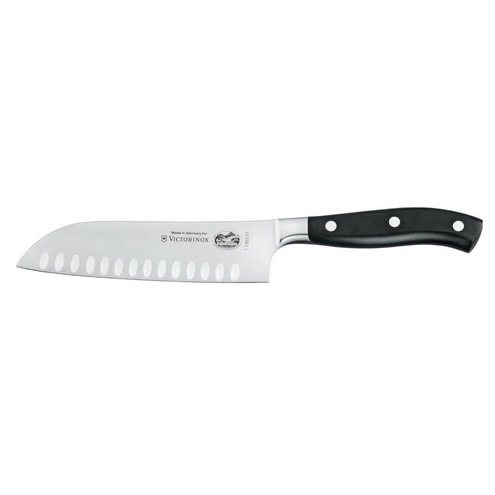 Victorinox Fully Forged 17cm Santoku Knife With Fluted Blade (7732317G) - Image 3