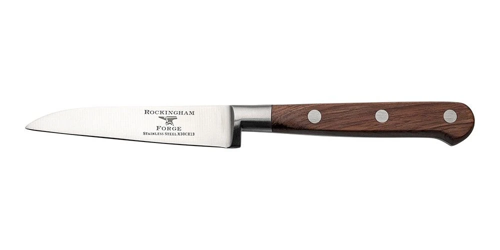 Rockingham Forge Pro Wood Series 2 Piece Set (9cm Paring Knife & 18cm Santoku Knife) - Image 2