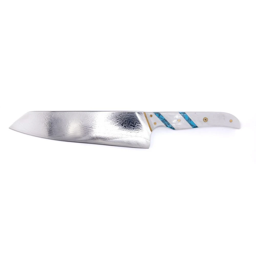 APOSL Chef Knife 20cm - 67 Layered Steel With VG10 Core With A Hybrid Handle