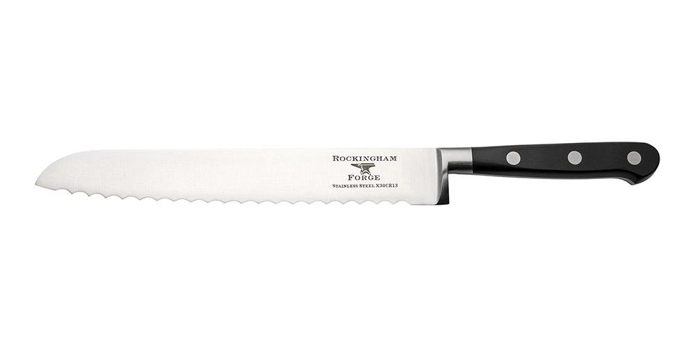 Rockingham Forge Pro Black Series 20cm Bread Knife (9009BR)
