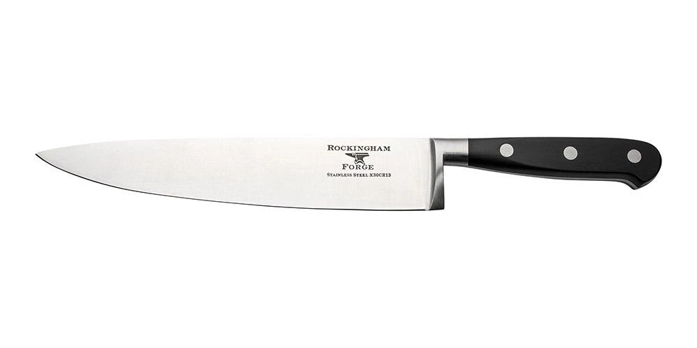 Rockingham Forge Pro Black Series 3 Piece Set (9cm Paring Knife, 13cm Santoku Knife & 20cm Cooks Knife) - Image 4
