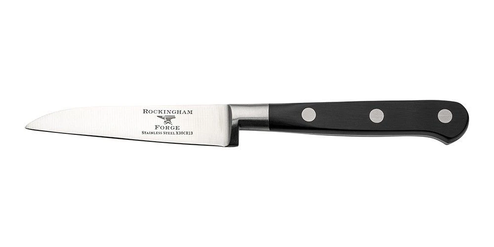 Rockingham Forge Pro Black Series 3 Piece Set (9cm Paring Knife, 13cm Santoku Knife & 20cm Cooks Knife) - Image 2