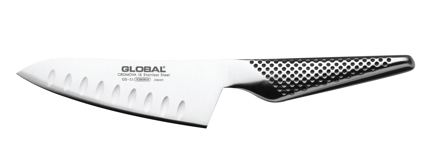 Global GS55 - 12cm Fluted Oriental Santoku Knife (GS-55) - Image 3