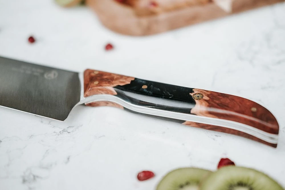 APOSL Nikiri Knife 14cm With A Hybrid Handle - Image 15