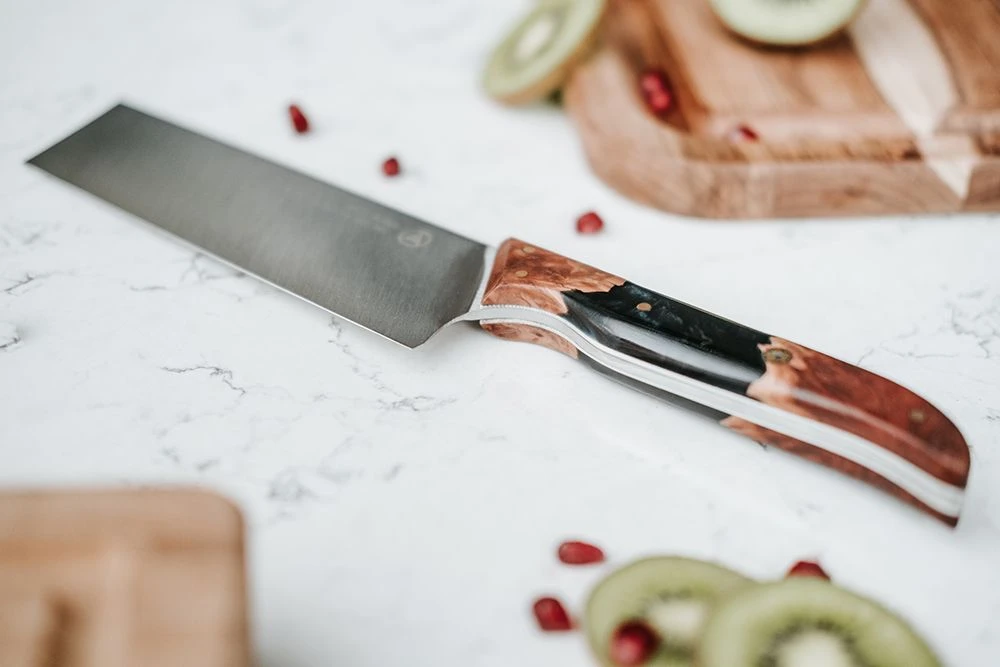 APOSL Nikiri Knife 14cm With A Hybrid Handle - Image 17