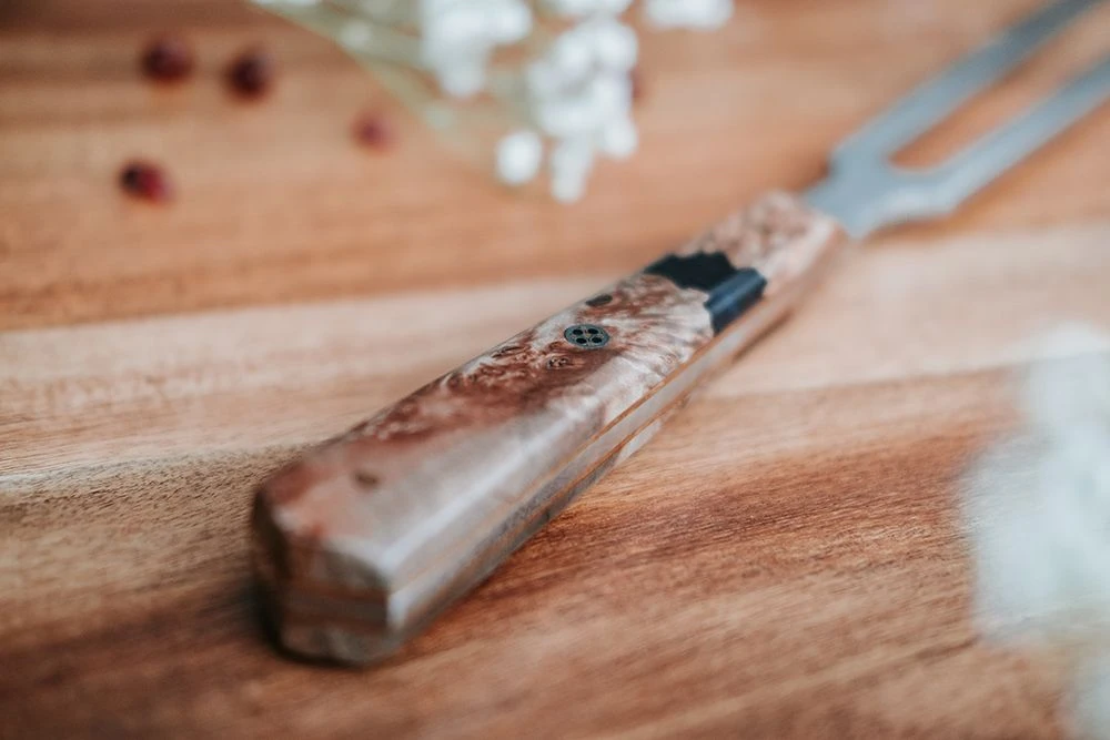 APOSL Carving Fork With A Hybrid Handle - Image 17