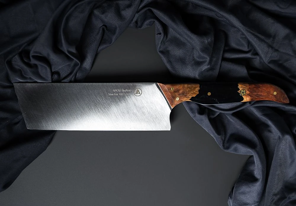 APOSL Nikiri Knife 14cm With A Hybrid Handle - Image 3