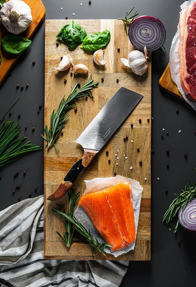 APOSL Nikiri Knife 14cm With A Hybrid Handle - Image 6