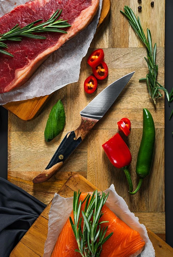 APOSL Paring Knife 9cm With A Hybrid Handle - Image 6