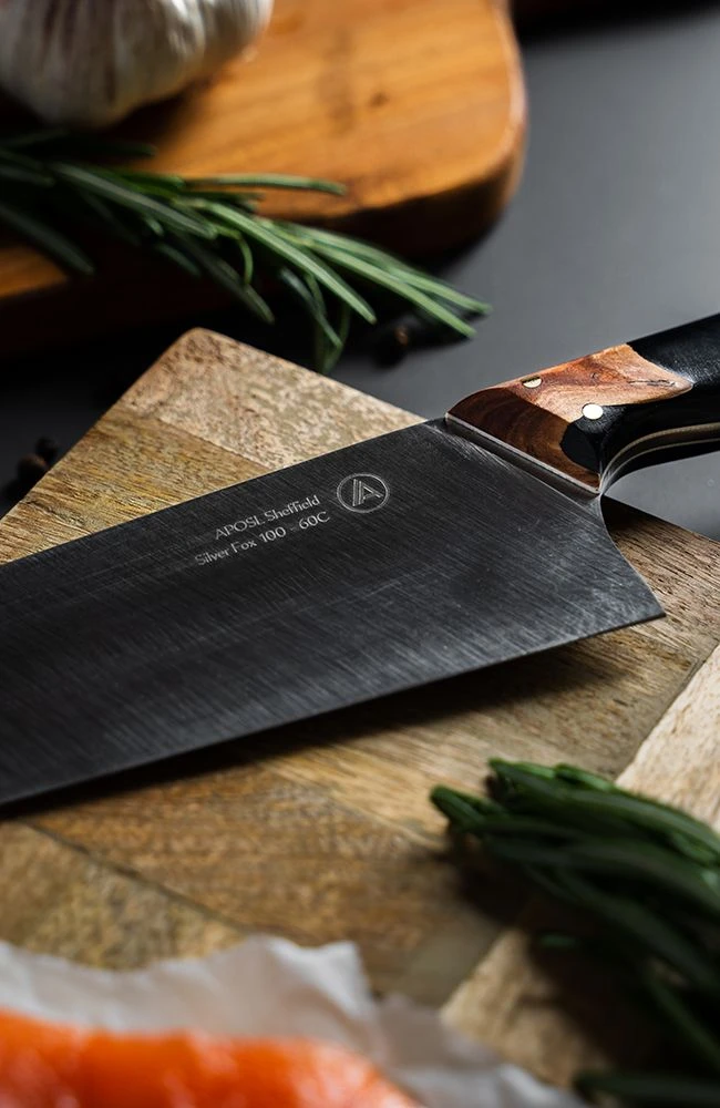 APOSL Chef Knife 20cm With A Hybrid Handle - Image 6