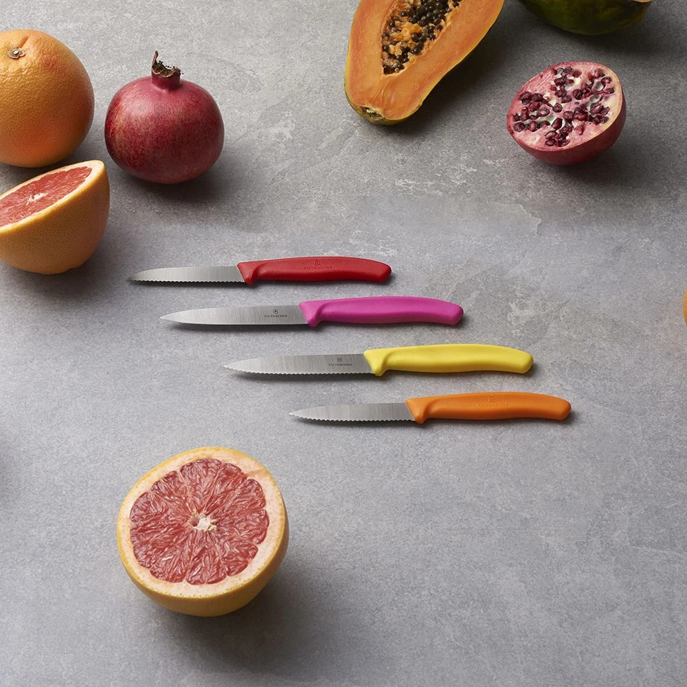 Victorinox Swiss Classic 2 X 10cm Paring Knife Set Pink (67796L5B) - Image 4