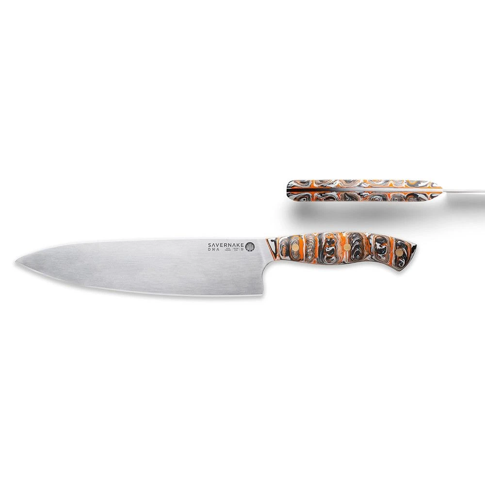 Savernake DNA DC21 21cm Chef's Knife - Anthracite, Arctic & Orange With Marble Handle - Image 2