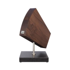 Kai Shun Turntable/Walnut/Granite Pedestal Knife Block (KAI-DM-0799)