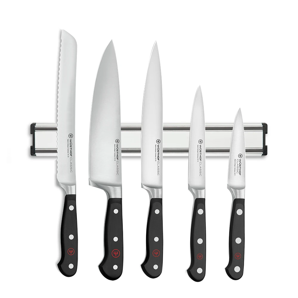 Wusthof Classic 5 Piece Magnetic Knife Rack Set (EXCLU33MAG)