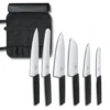 Victorinox Swiss Modern Black Exclusive Case Roll Set (EXCLUMODERNBLACKMAG)