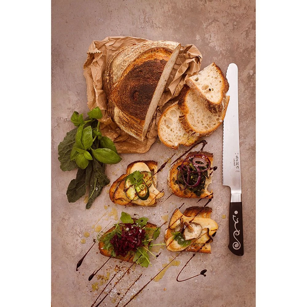 I.O.Shen 250mm Extra Long Bread Knife - Image 3