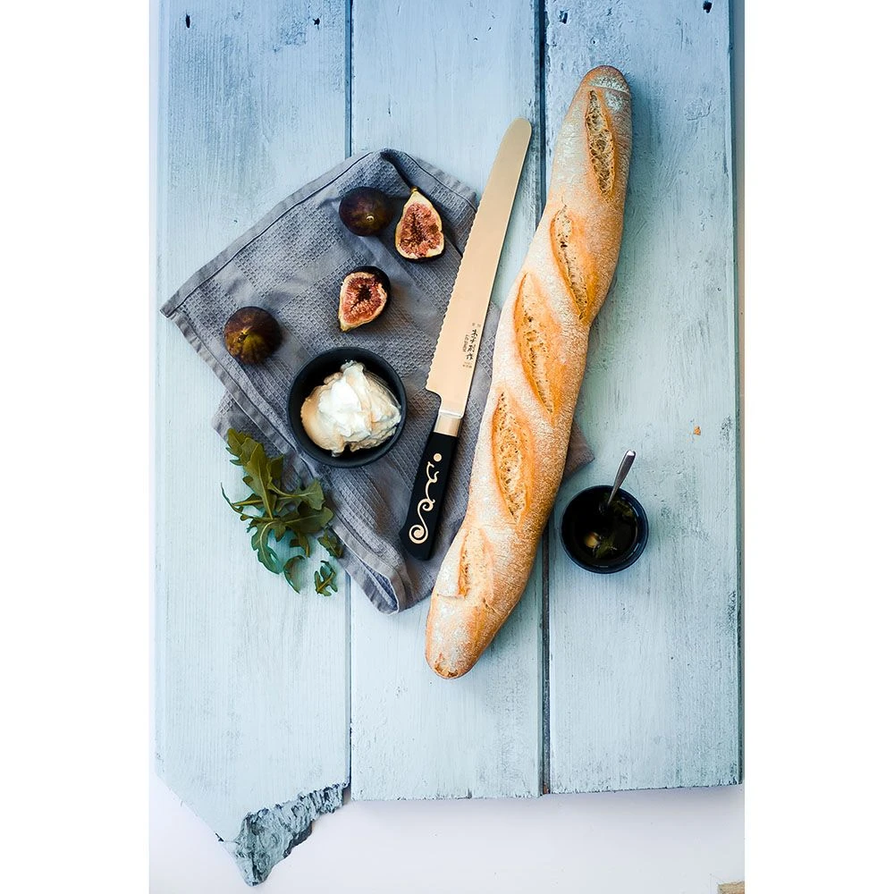 I.O.Shen 250mm Extra Long Bread Knife - Image 10