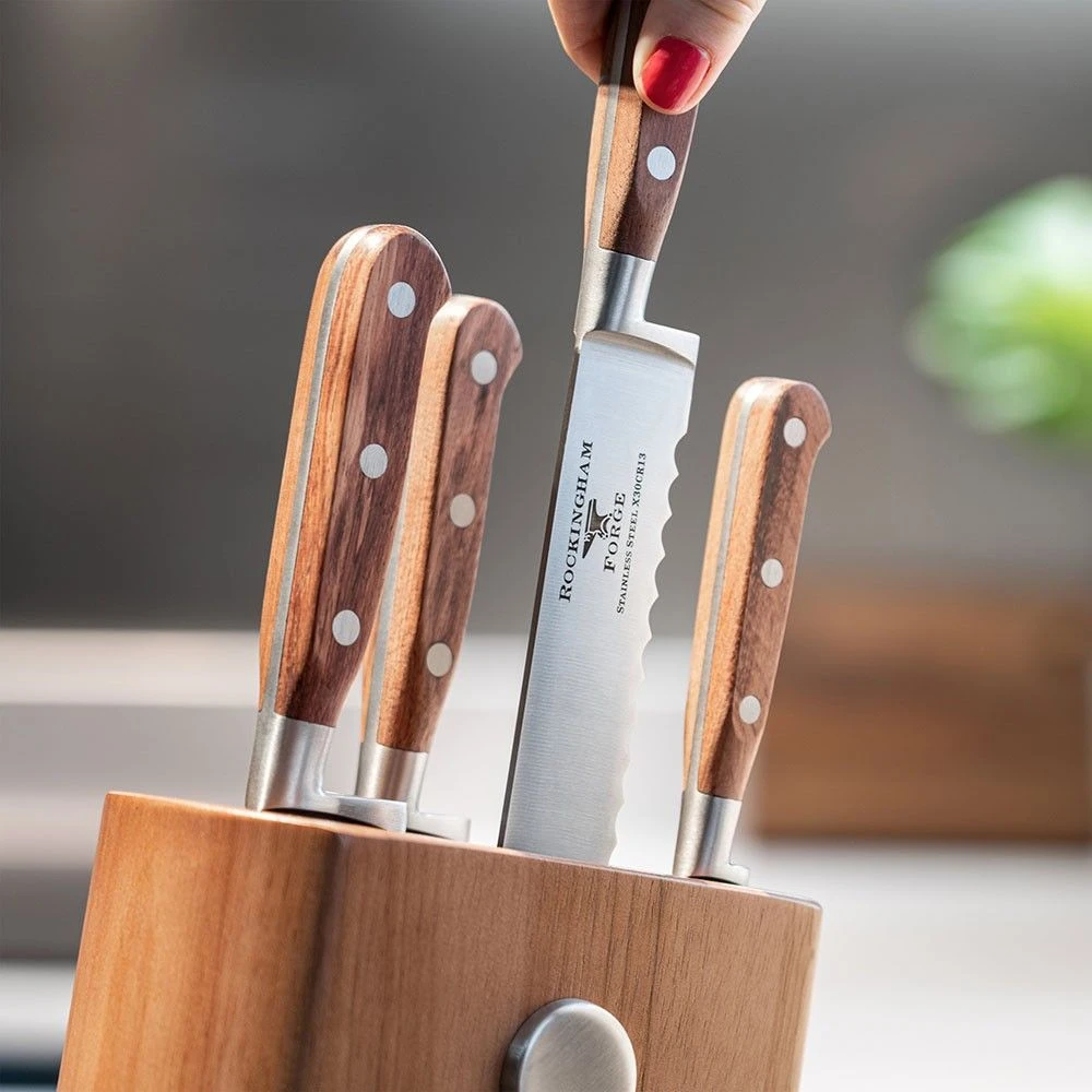 Rockingham Forge Pro Wood Series 20cm Chefs Knife (8008CH/8) - Image 3