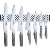 Global Knives 7 Piece Knife Set With Magnetic Wall Rack G2395113638/M40
