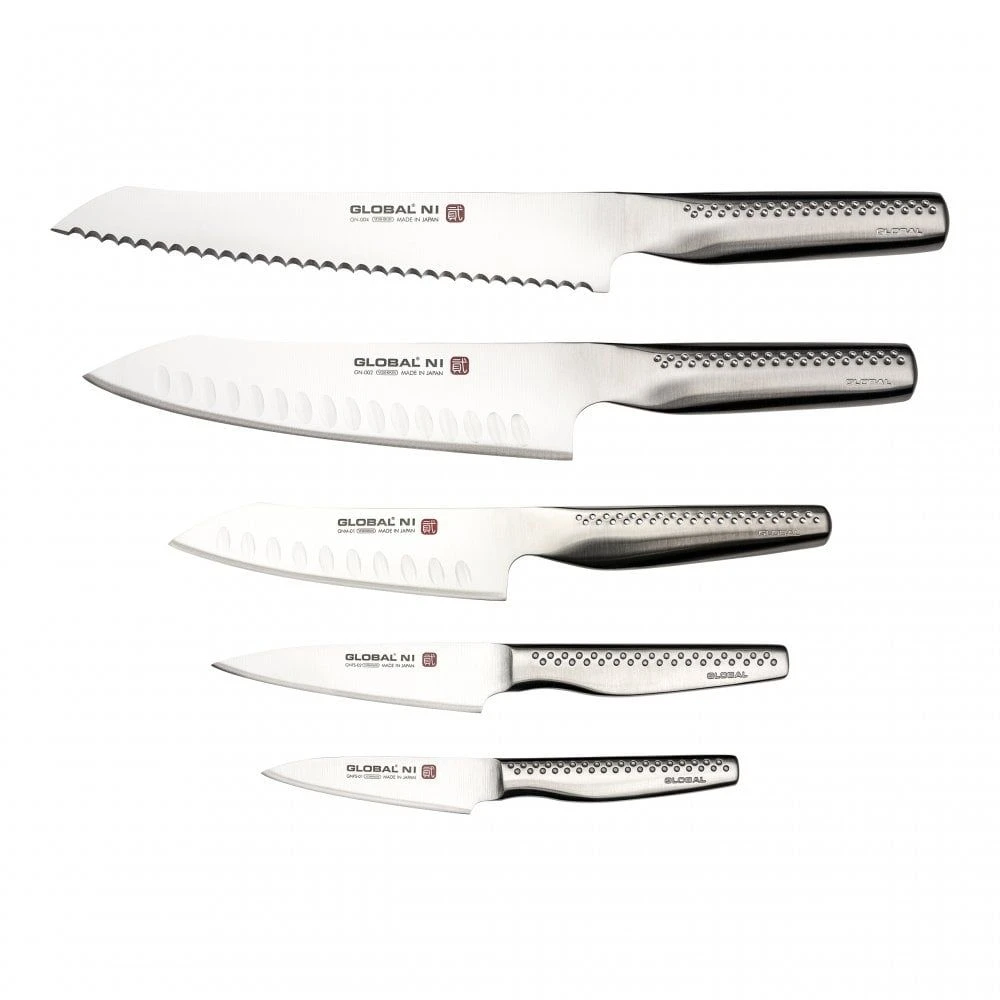Global NI Series 6 Piece Engine Knife Block Set (GN-2020/6B) - Image 2