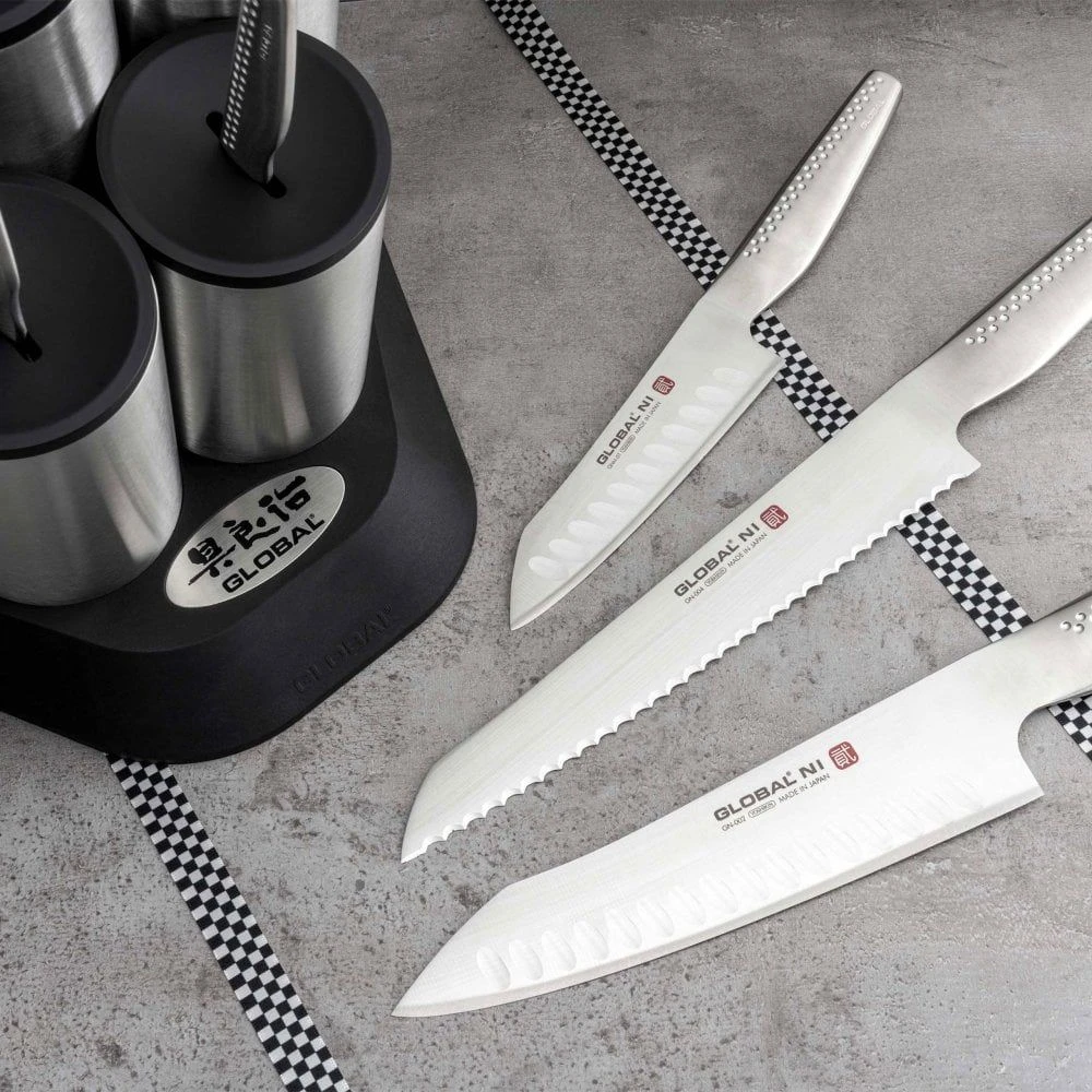 Global NI Series 6 Piece Engine Knife Block Set (GN-2020/6B) - Image 5