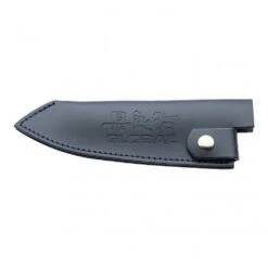 Global Leather Knife Sheath Blue Medium