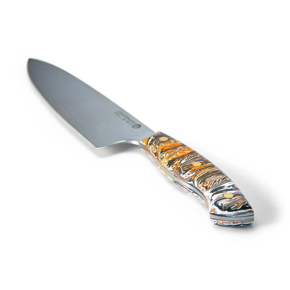 Savernake DNA DC21 21cm Chef's Knife - Anthracite, Arctic & Orange With Marble Handle - Image 4