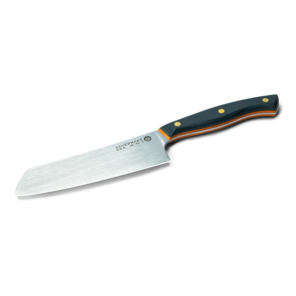 Savernake DNA GC14 14cm Nakiri - Anthracite & Orange With Traditional Handle - Image 3