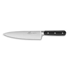 Lion Sabatier® Egide 20cm Cook's Knife (Black Handle With Stainless Steel Rivets)