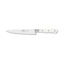 Lion Sabatier® Ideal Toque Blanche 15cm Flexible Filleting Knife (White Handle With Stainless Steel Rivets)