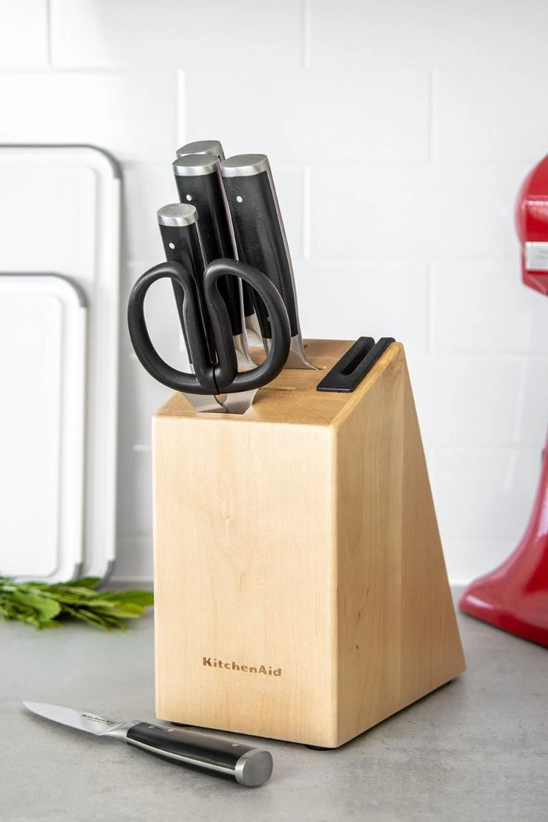 KitchenAid Gourmet 6pc Japanese Knife Block Set - Image 5
