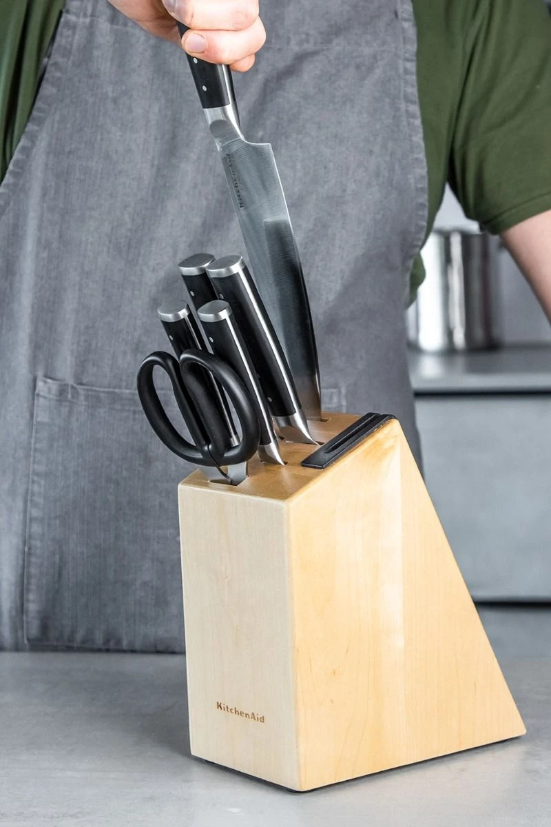 KitchenAid Gourmet 6pc Japanese Knife Block Set - Image 7
