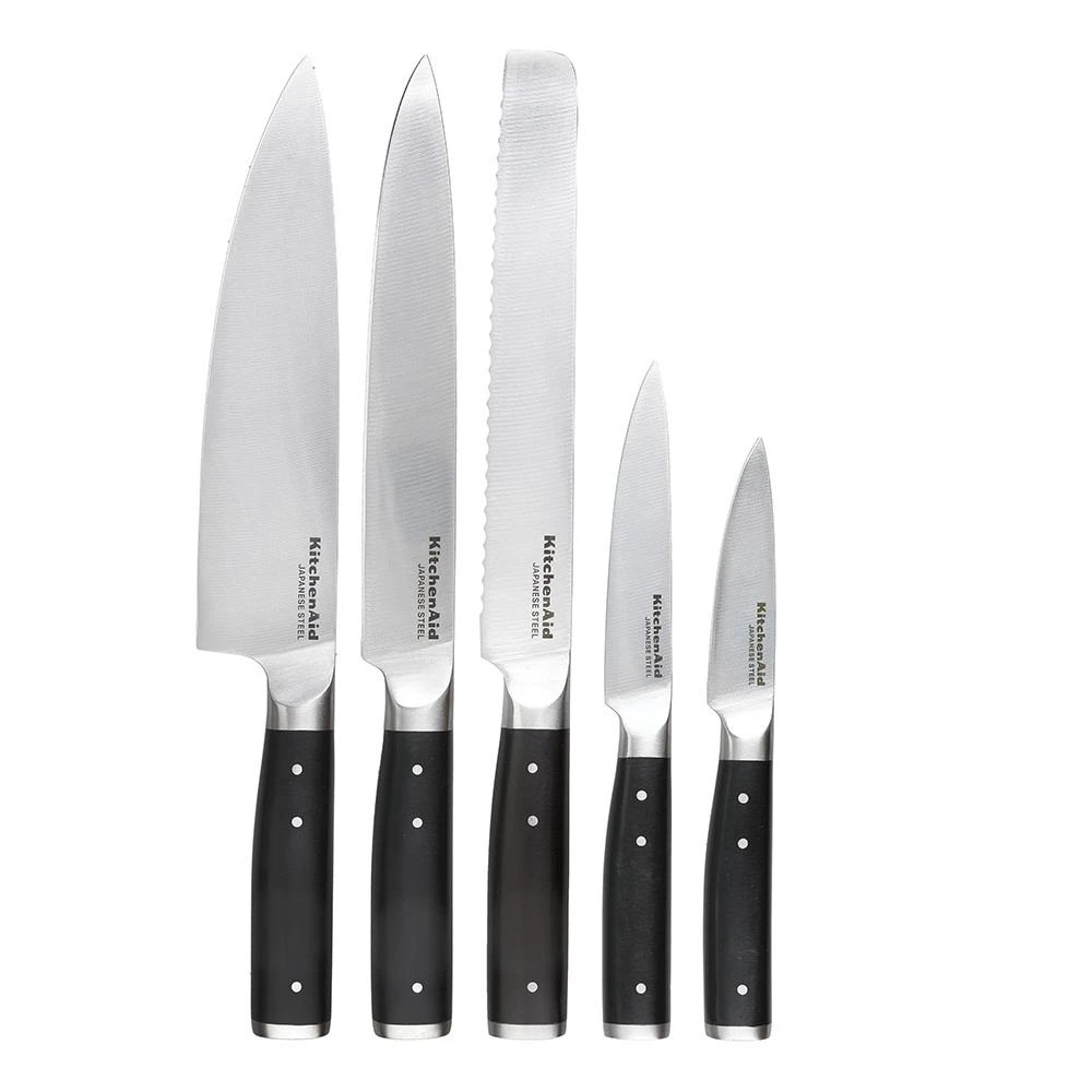 KitchenAid Gourmet 6pc Japanese Knife Block Set - Image 2