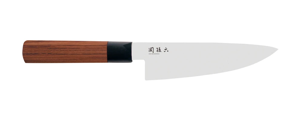 Kai Seki Magoroko Red Wood 15cm Chefs Knife (KAI-MGR-0150C)