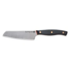 Savernake DNA NC12 12cm Utility Knife - Anthracite & Orange With Traditional Handle