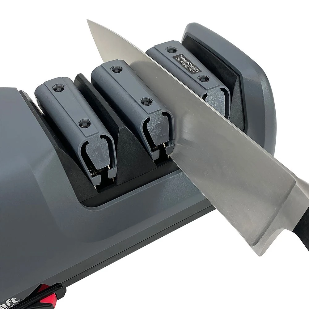 EdgeCraft Model E120 Electric Sharpener - 3-Stage 20° Trizor - Image 5