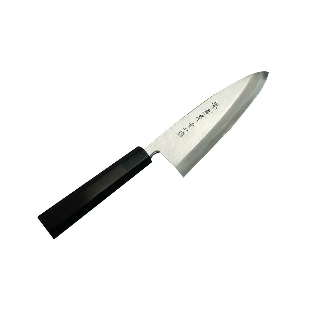 Sakai Takayuki Aoniko Blue 2 Steel Ebony Handle Japanese Chef's Deba Knife 150mm