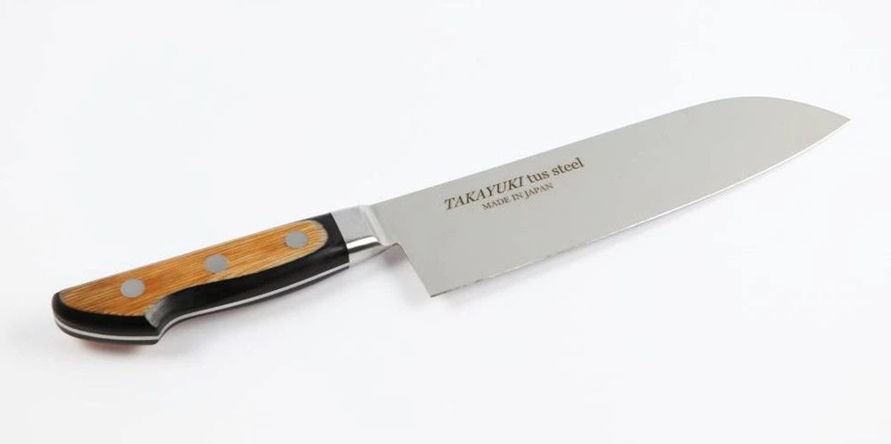 Sakai Takayuki TUS Steel 190mm Santoku Knife - Image 4