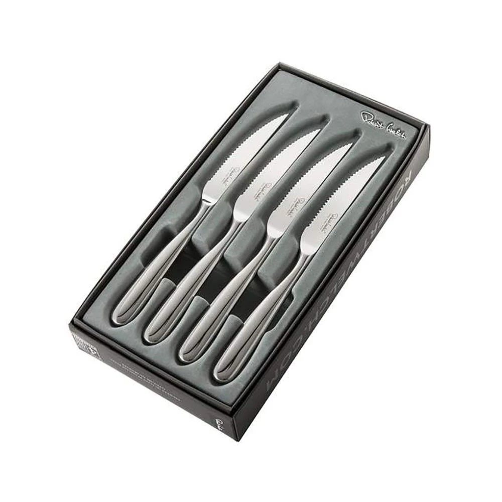 Robert Welch Stanton Bright Steak Knife Set Of 4 (STABR1012V/4) - Image 2